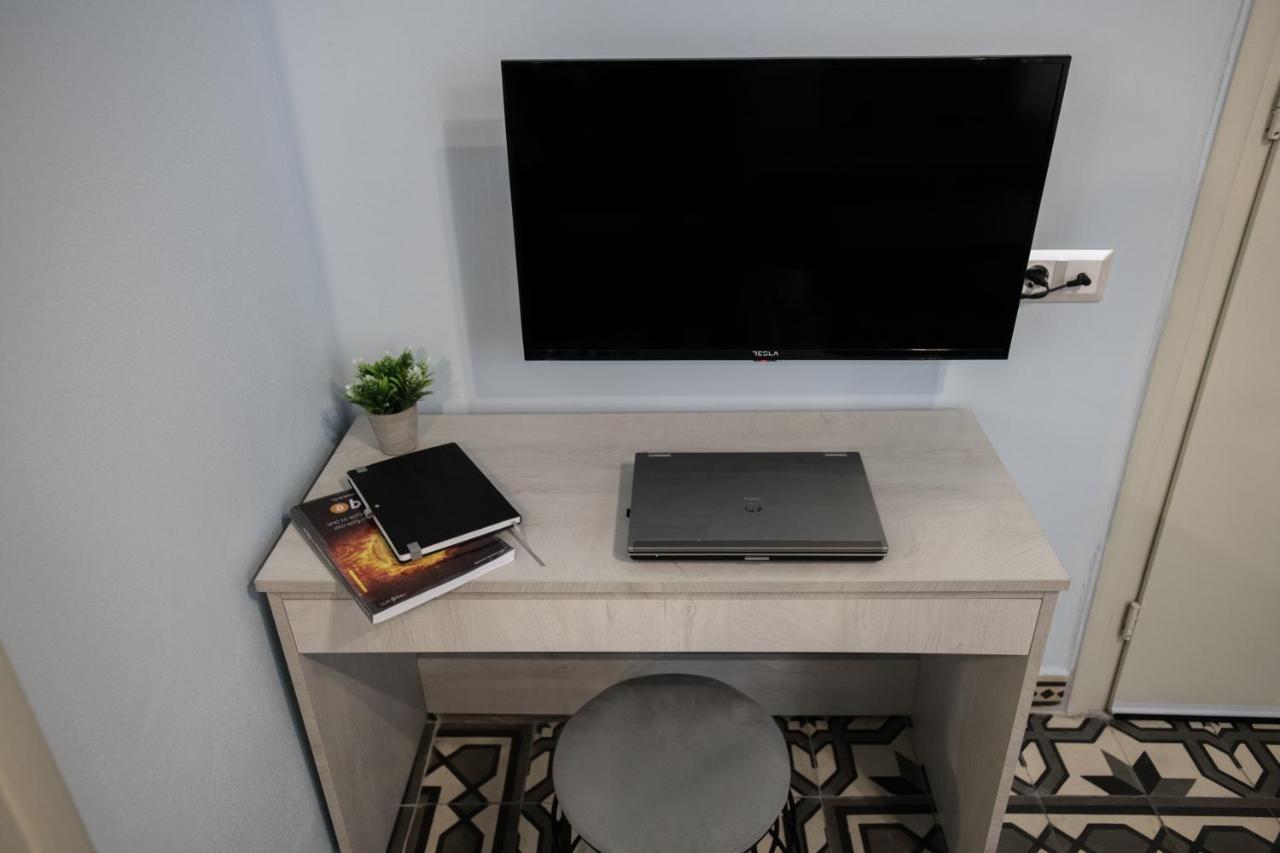 The Blue Apartment In The Heart Of Heraklion מראה חיצוני תמונה