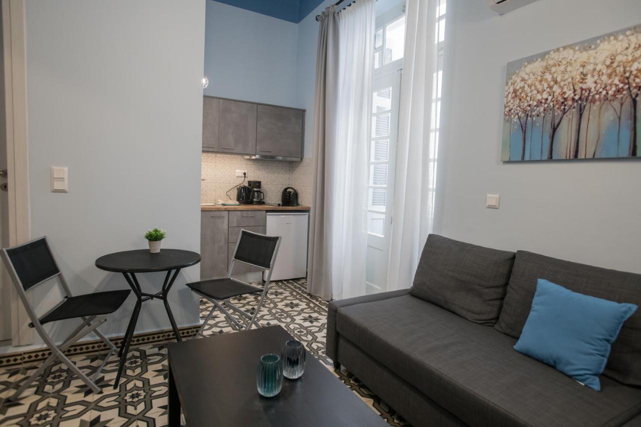 The Blue Apartment In The Heart Of Heraklion מראה חיצוני תמונה