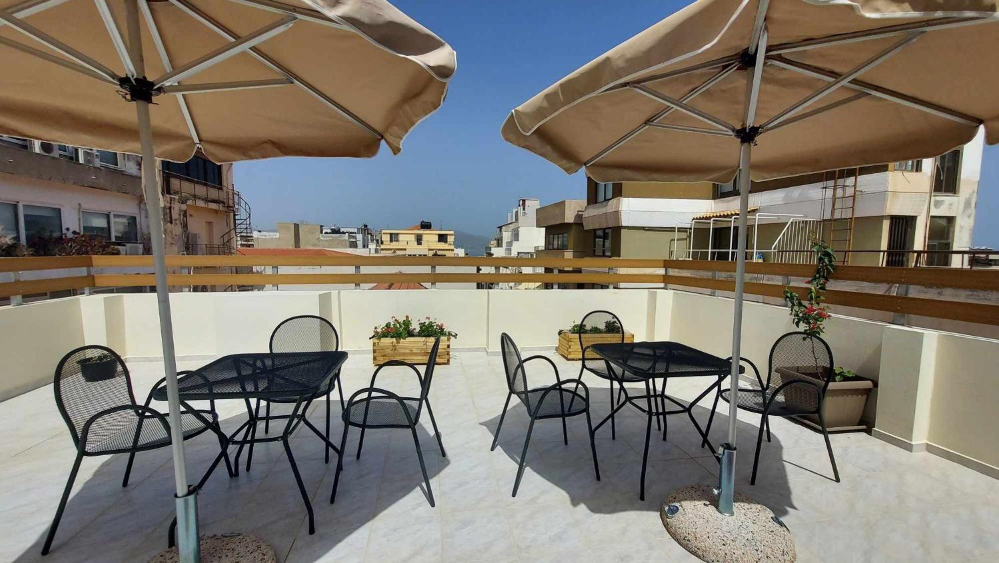 The Blue Apartment In The Heart Of Heraklion מראה חיצוני תמונה