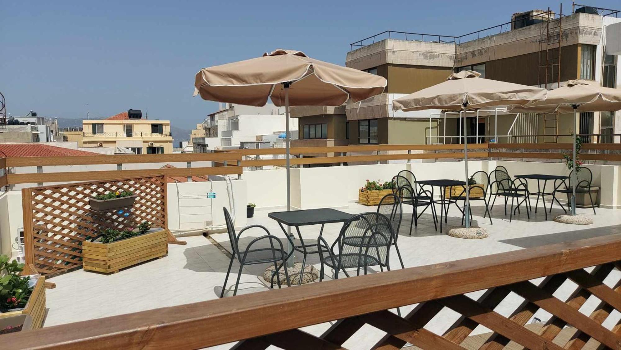 The Blue Apartment In The Heart Of Heraklion מראה חיצוני תמונה